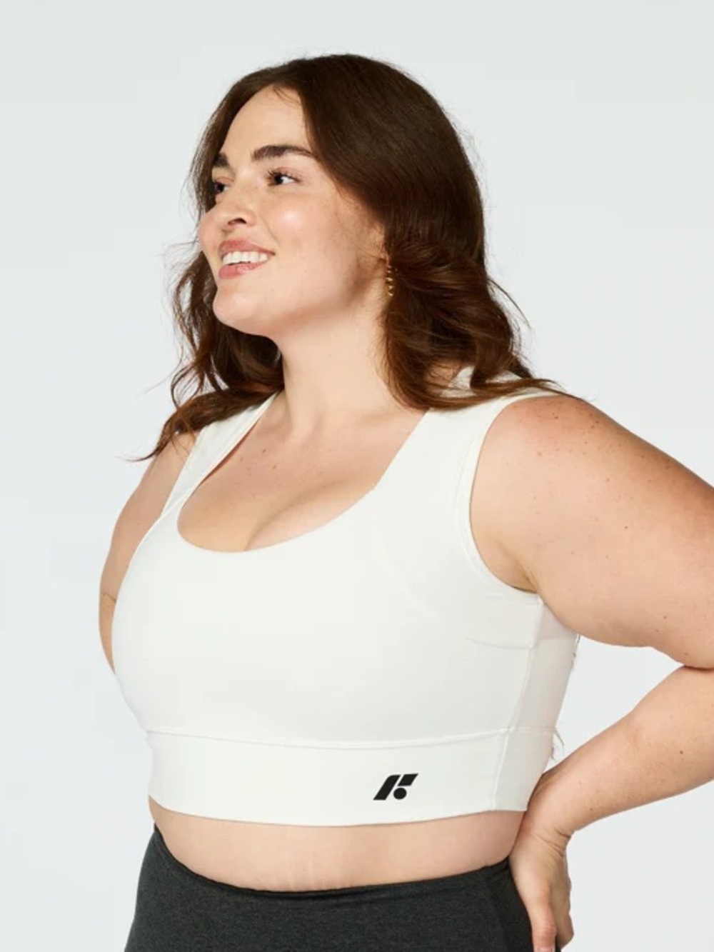 Forme Power Bra in White size XXXL 3XL Posture